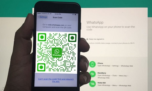 Cara Melihat Kode QR...