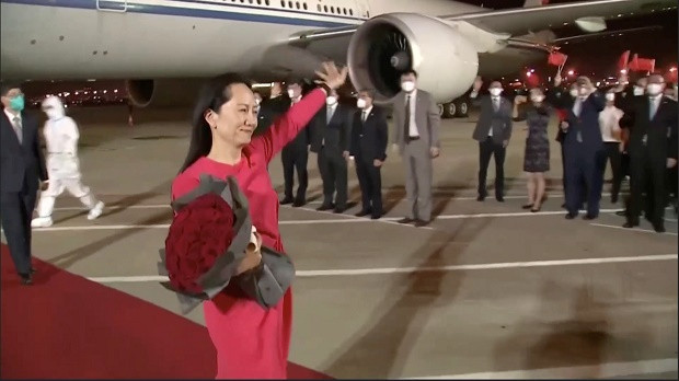 Bos Huawei Meng Wanzhou...