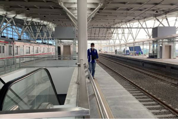 Jalur Layang Bogor Line...