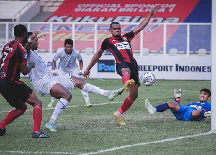Hasil Liga 1 Persipura...