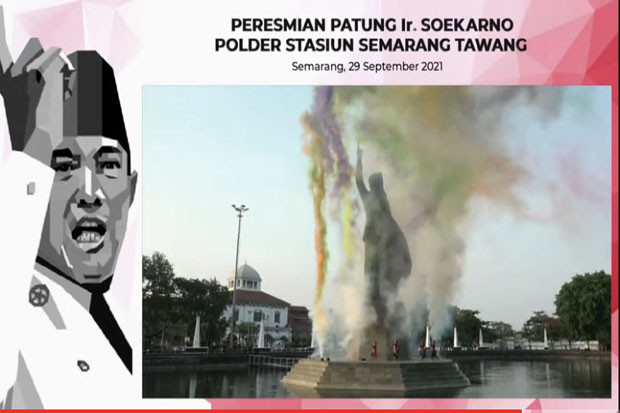 Megawati Resmikan Patung...