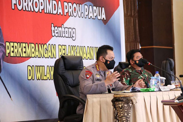 PON XX Papua, Kapolri...