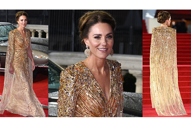 Penampilan Glamor Kate...