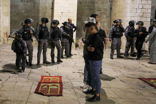 Polisi Israel Cegah...