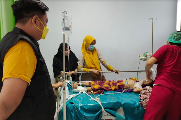 Ketua Golkar Barru Jenguk...