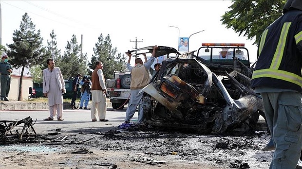 Mobil Taliban Terkena...