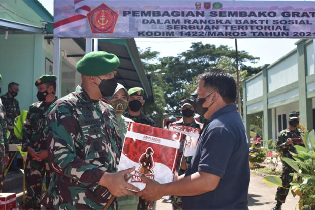 Kodim 1422 Maros Bagikan...