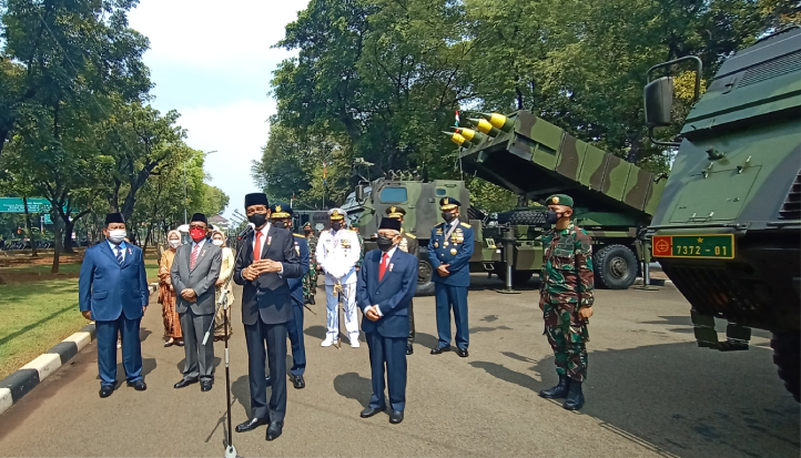HUT ke-76 TNI, Jokowi...
