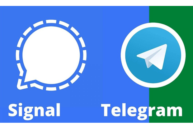 Signal dan Telegram...