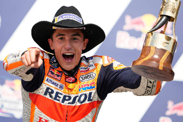 Marc Marquez Cetak Kemenangan...