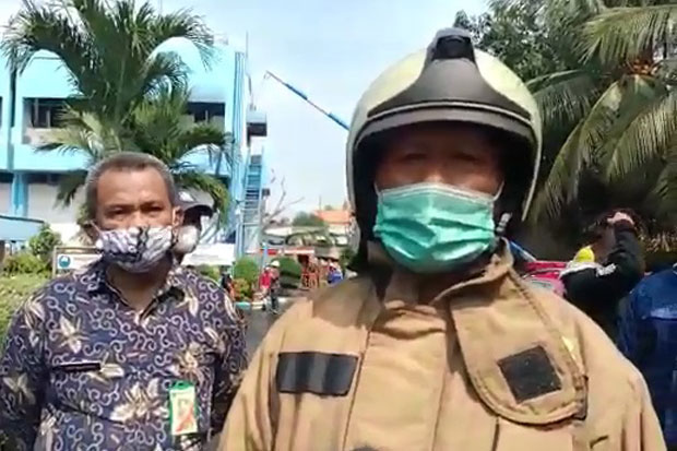 Kebakaran Gardu PLN...