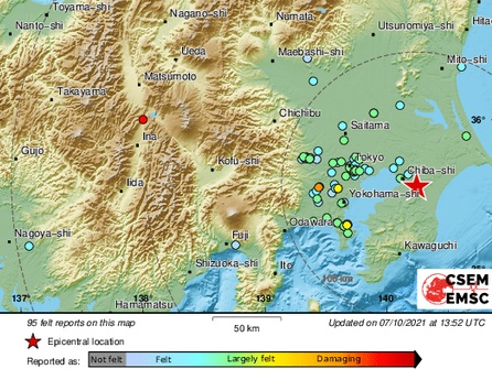 Gempa 6,2 Skala Richter...