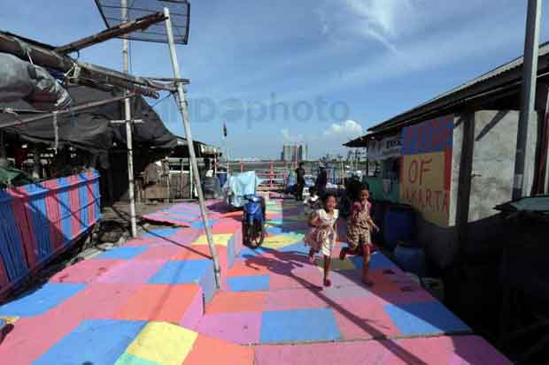 Kampung Nelayan di Jakarta,...
