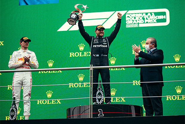 Valtteri Bottas Girang...