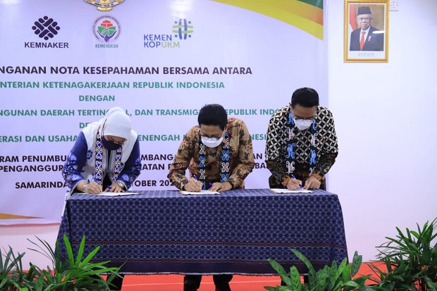 Kemnaker Gandeng Kemendes...