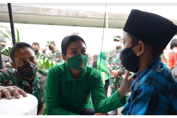 Ketika KSAD Andika Bersama...