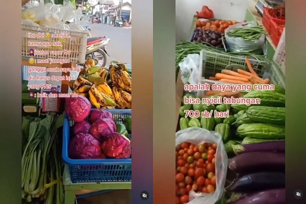Viral! Wanita Pedagang...