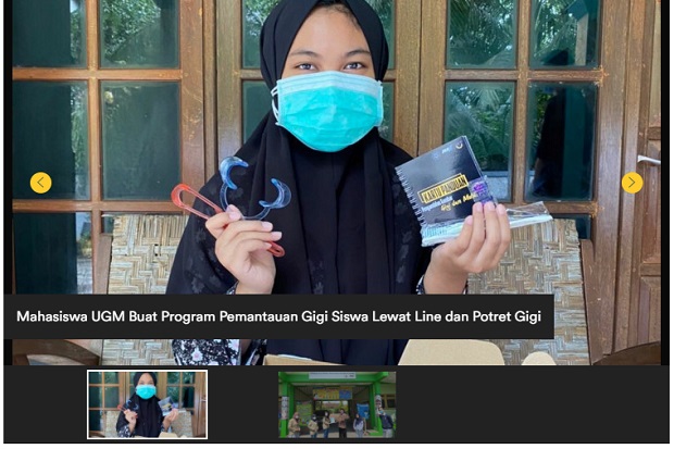 Mahasiswa UGM buat Program...