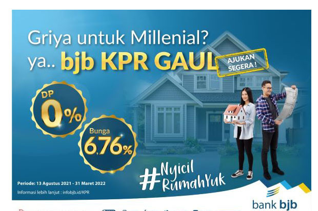 Pakai bjb KPR Gaul,...