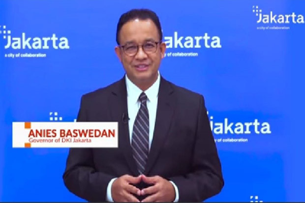 Anies Tampil dalam Konferensi...