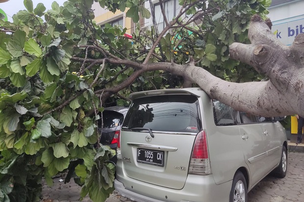 Horor Hujan Angin di...