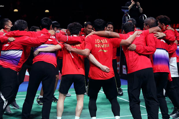 Euforia Piala Thomas...