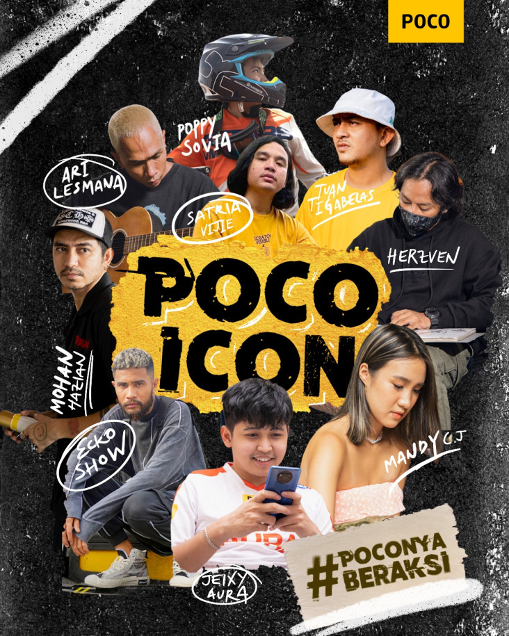 POCO Icon Beri Lecutan...