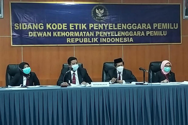 Sidang DKPP, Eks Caleg...