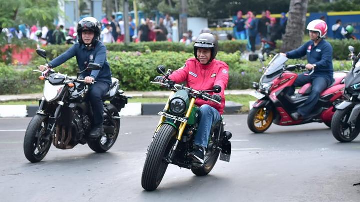 Jokowi Jajal Sirkuit...