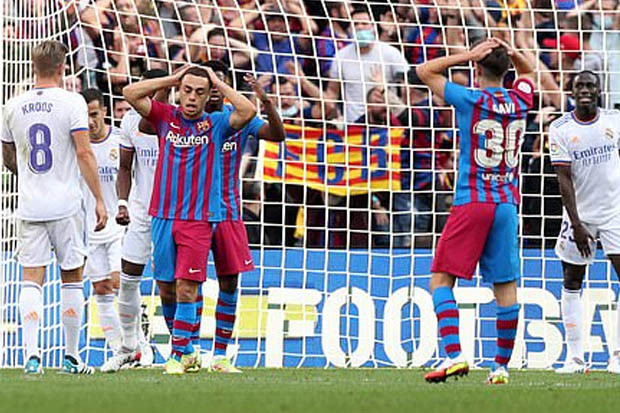 Hasil Babak I Barcelona...
