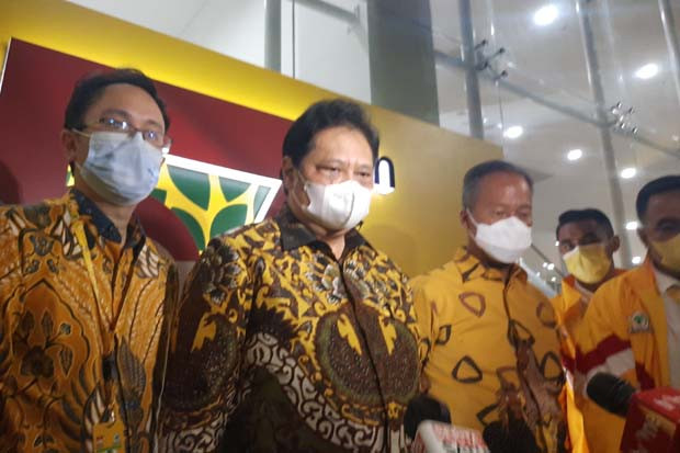 Puncak HUT Golkar, Airlangga...