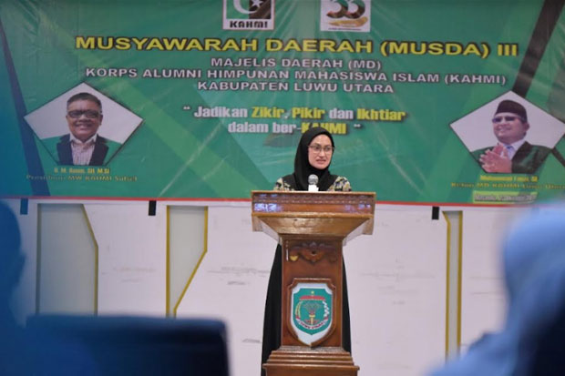 Hadiri Musda KAHMI Lutra,...