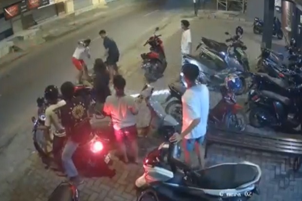 Viral Pukuli Pengendara...