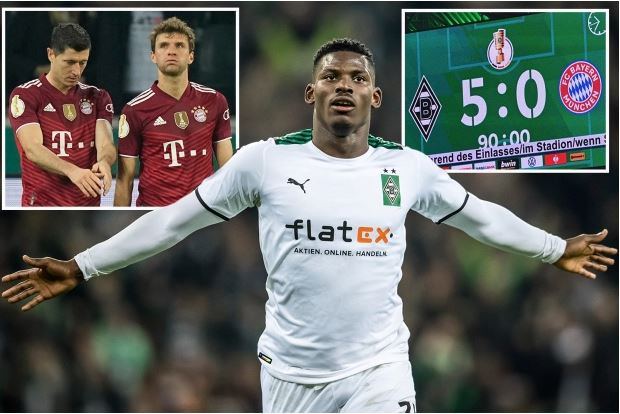 Bayern Dihancurkan Moenchengladbach...