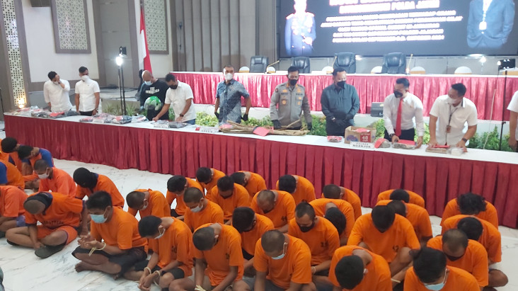 72 Pesilat di Jatim...