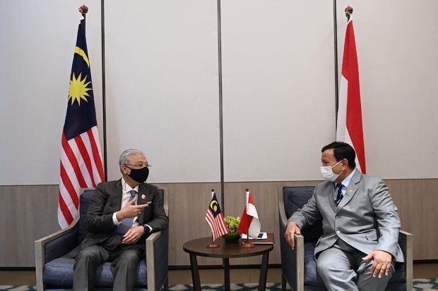 Prabowo dan PM Malaysia...