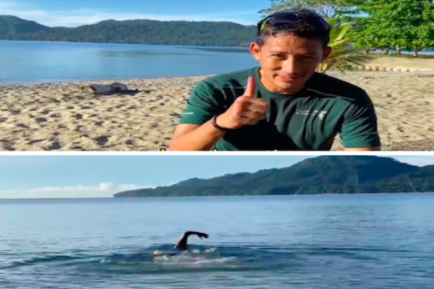 Serunya Sandiaga Uno...