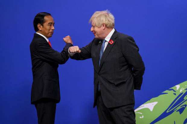 Jokowi dan PM Inggris...