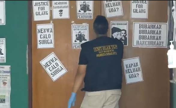 Kantor Menwa UNS Digeledah,...