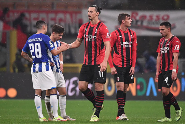 Hasil AC Milan vs Porto:...