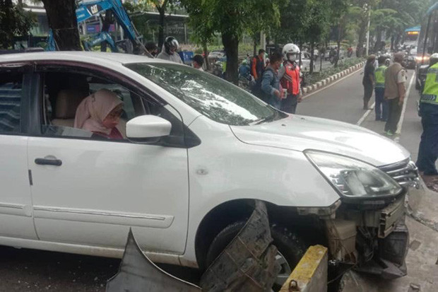 Kecelakaan di Gandaria...