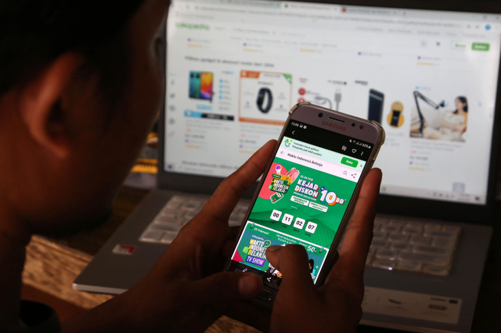 Transaksi Tokopedia...