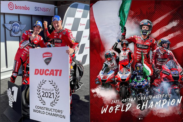 Francesco Bagnaia Menang...