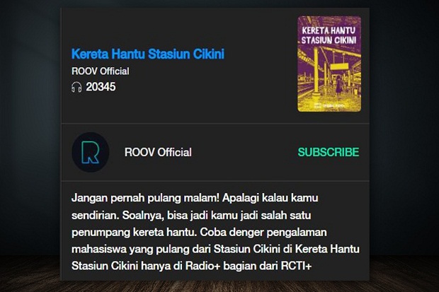 Kereta Hantu Stasiun...