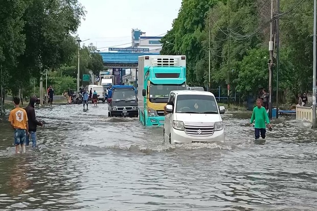 Banjir Rob Terjang Kawasan...