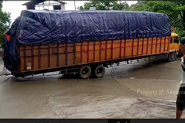 Viral, Truk Sepanjang...
