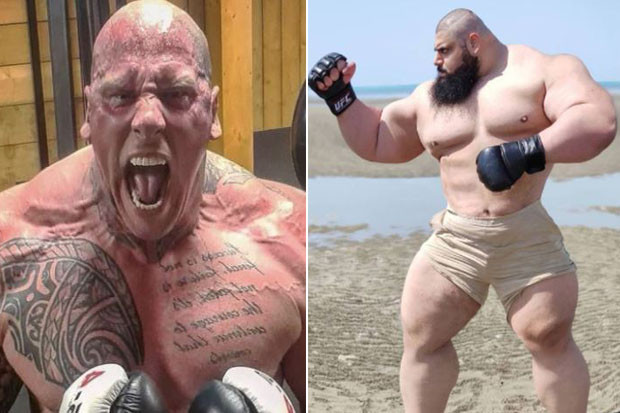 Hulk Iran vs Pria Paling...