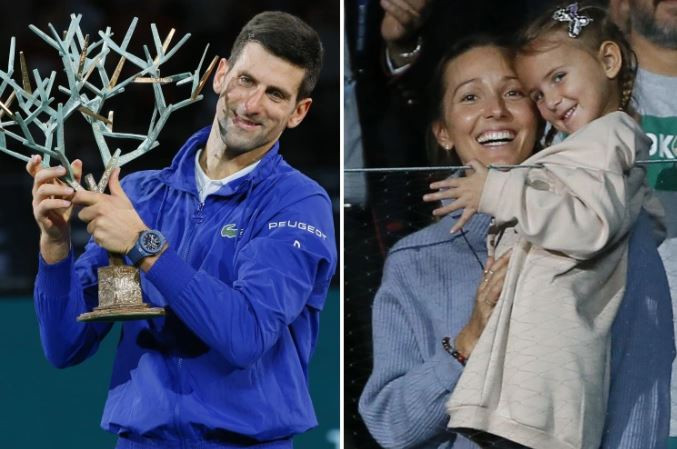 Djokovic dan Anaknya...