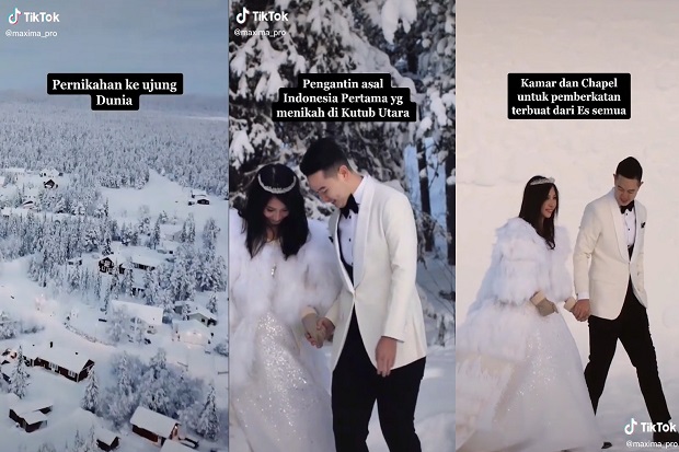 Viral! Pengantin Asal...