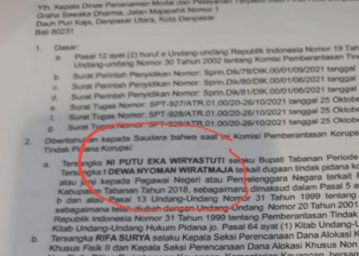 Beredar Surat KPK, Mantan...